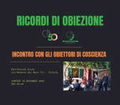 Incontro con gli obiettori di Arci Servizio Civile